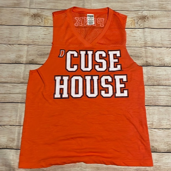 Women’s Victoria Secret Pink Syracuse Tanktop size M - Picture 1 of 7